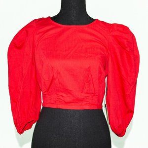 CROP TOP RED